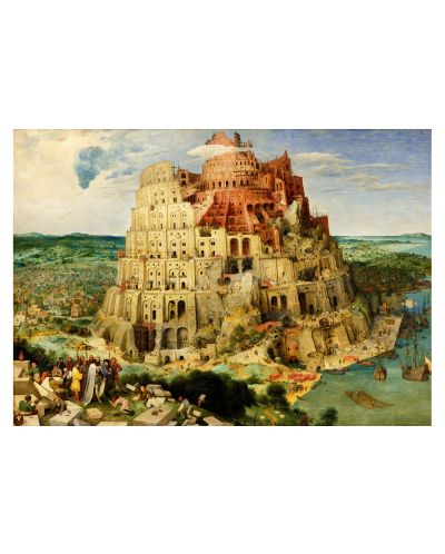 Puzzle Enjoy de 1000 piese - The Tower of Babel - 2